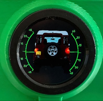 Landy Gauge Tilt gauge at night